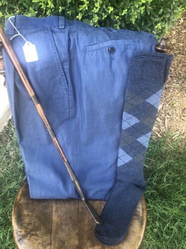 Golf knickers 36  DANIEL CREMIEUX!  NEW  “Diamond” Argyle Knicker Socks!  NICE!