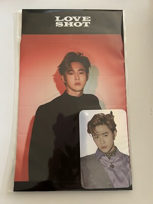 Exo Suho « Love Shot » SMTown Officiel Hologramme + Photocard