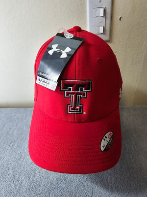 Texas Tech Under Armor Red Fitted Size XL heatgear NWT