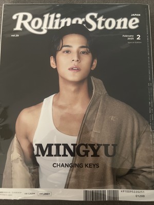 SVT MINGYU winter 2025 マガジン (Bタイプ) CDJapan : Rolling Stone Japan Vol.29 February 2025 Extra