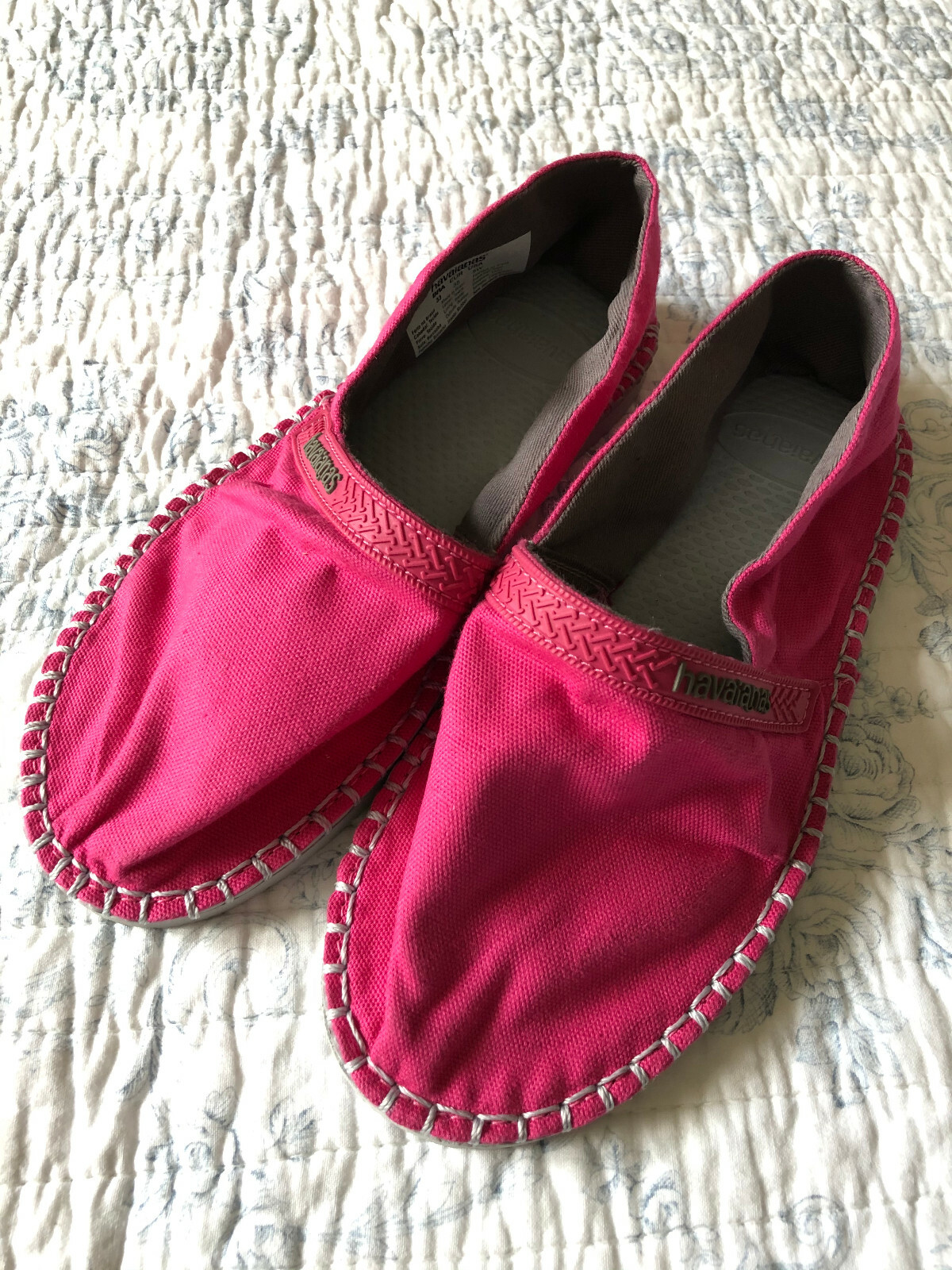 Haivaianas * süße Mädchen Espadrilles * Gr. 35 * magenta * WoW *