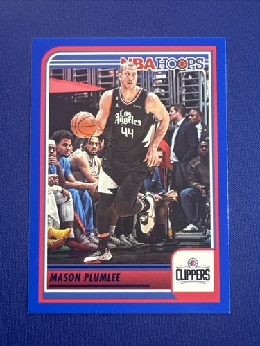 2023-24 Panini NBA Hoops #69 ~ Blue Border Mason Plumlee