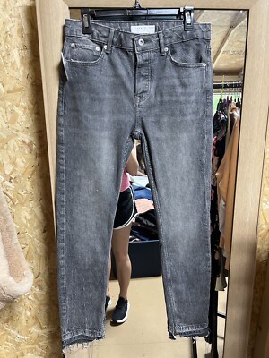 Topman Stretchy Black Skinny Jeans- 32x30