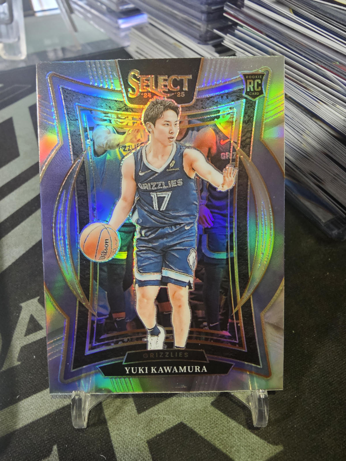 2024-25 Panini Select Yuki Kawamura Concourse #76 Silver RC