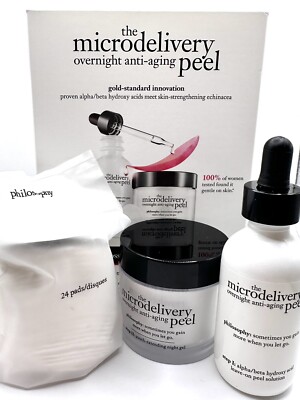 Philosophy The Microdelivery Overnight Anti Ageing Peel **NIB**