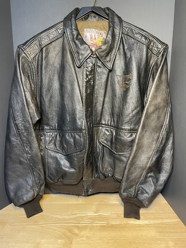 Vintage Winston Men's Full Zip Leather Jacket Size XL | eBay Vintage Winston Men's Full Zip Leather Jacket Size XL | eBay