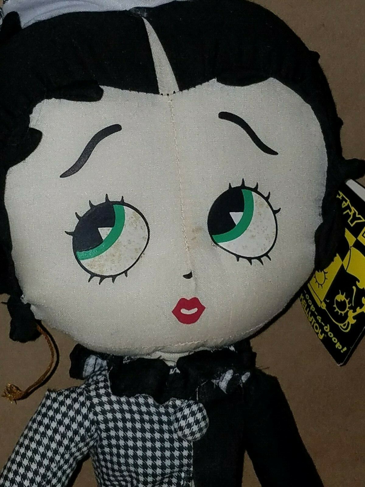 Betty Boop Mardi Gras Collection Elegant Clown Betty Doll (Approx 20
