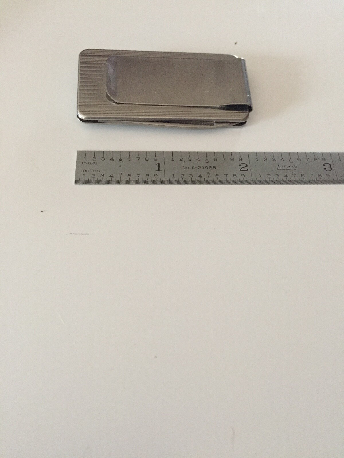 Vintage 1967 Ford Truck Money Clip with folding knife and finger nail file