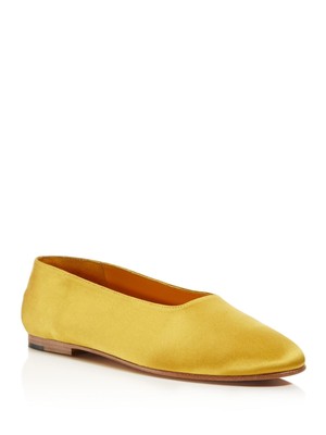 

ВИНС. Женские туфли-лодочки Maxwell с круглым носком Fawn Gold Padded Maxwell с круглым носком на плоской подошве 6,5 м, Золотой, F1300F1