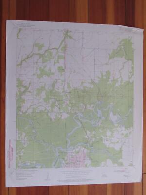Moss Bluff Louisiana 1956 Original Vintage USGS Topo Map