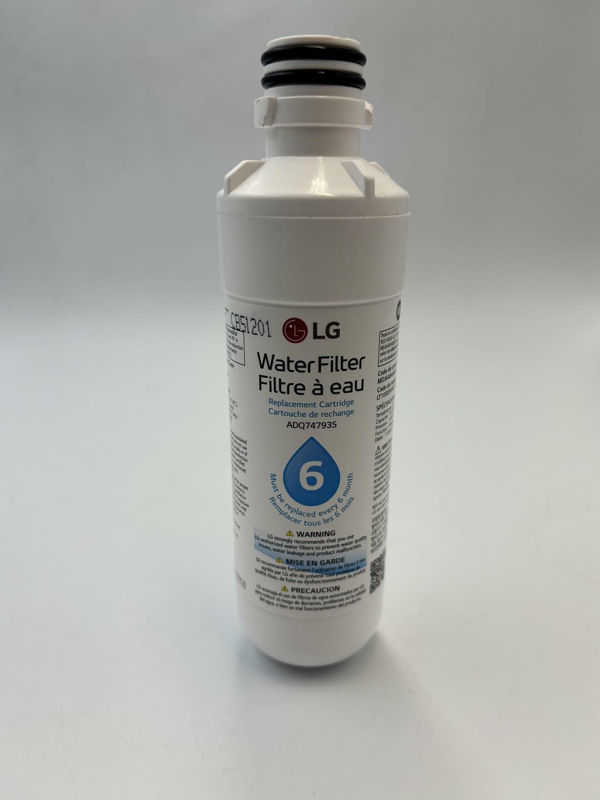Genuine LG Water Filter Replacement Cartidge # LT1000P/PC NSF/ANSI 53
