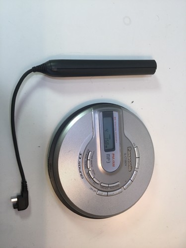 Panasonic SL-CT580V silver AM/FM cd mp3 Player portable sl ct