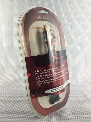 Rocketfish Digital Optical Audio Cable 4 ft. / 1.2 m High Quality