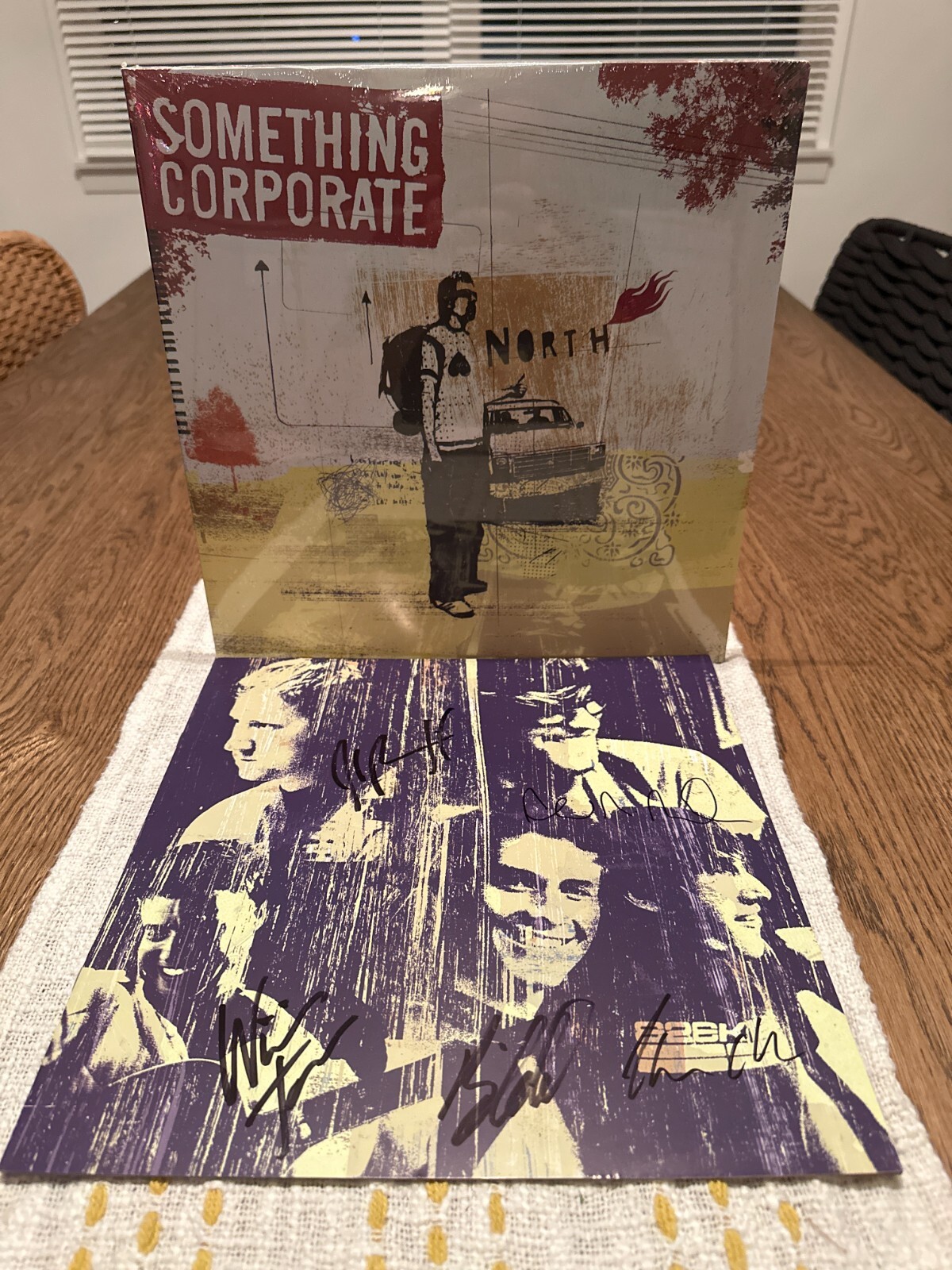 Something Corporate - North Vinyl LP W/ Signed Booklet IN