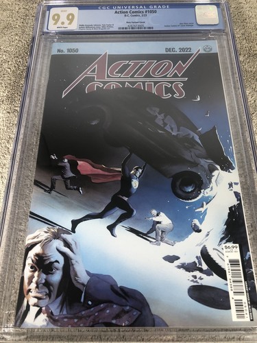 Superman Action Comics 1050 CGC 9.9 Alex Ross Variant Cover 2/23