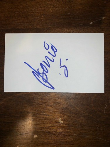 RICARDO OSORIO - SOCCER - AUTOGRAPH SIGNED - INDEX CARD