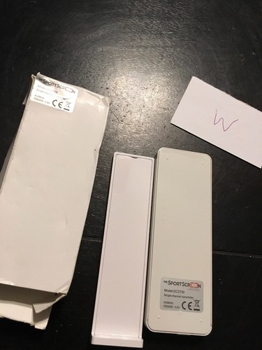 SPORTSCREEN DC2700 SINGLE CHANNEL TRANSMITTER