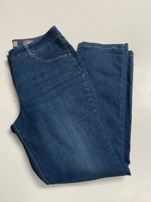 JASPER CONRAN JEANS WOMENS BLUE 10 Petite Stretch High Rise SHORT