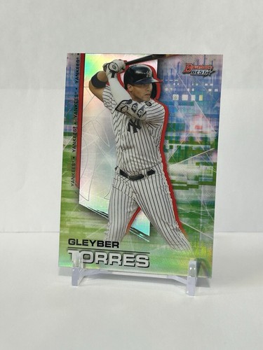 その他 MLB Gleyber Torres Refractor PSA 10 2025 Topps Chrome #190 Gleyber Torres Aqua Lava Refractor