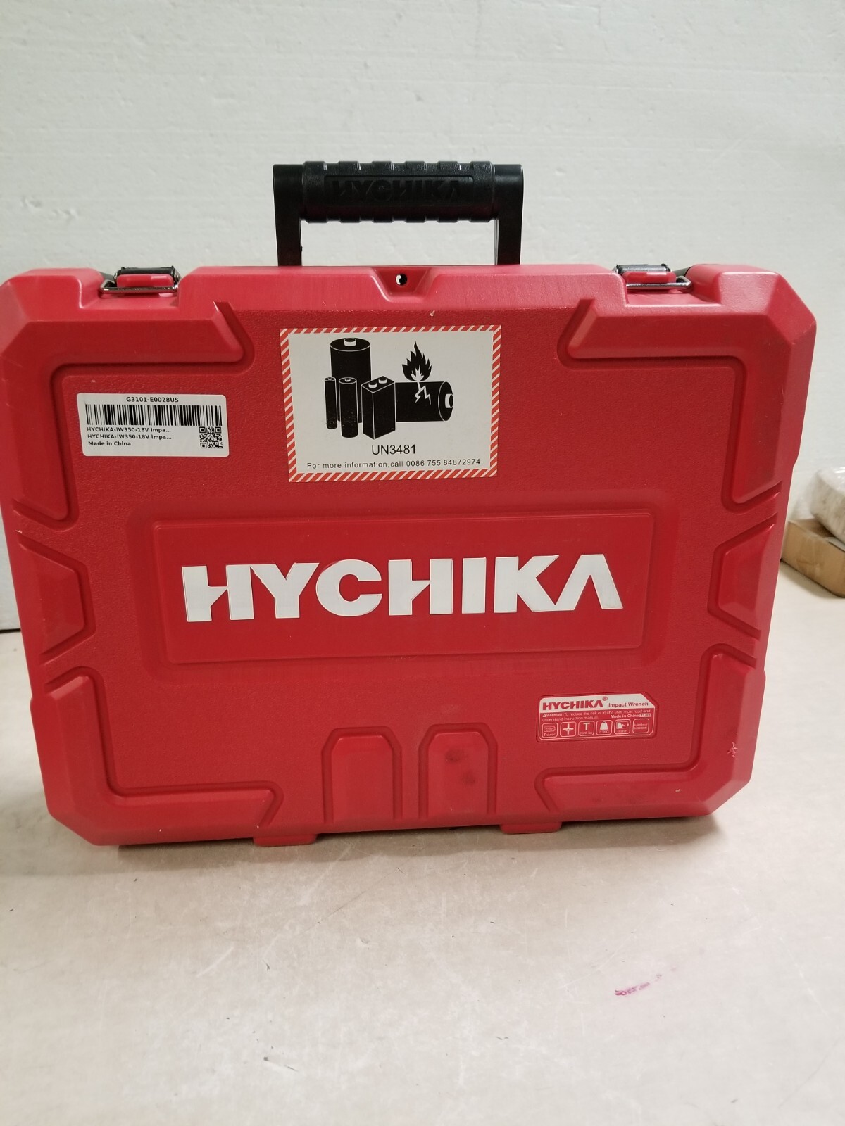 chipi(ϋ) HYCHIKA Cordless Electric Impact Wrench 1/2'' Driver 350Nm