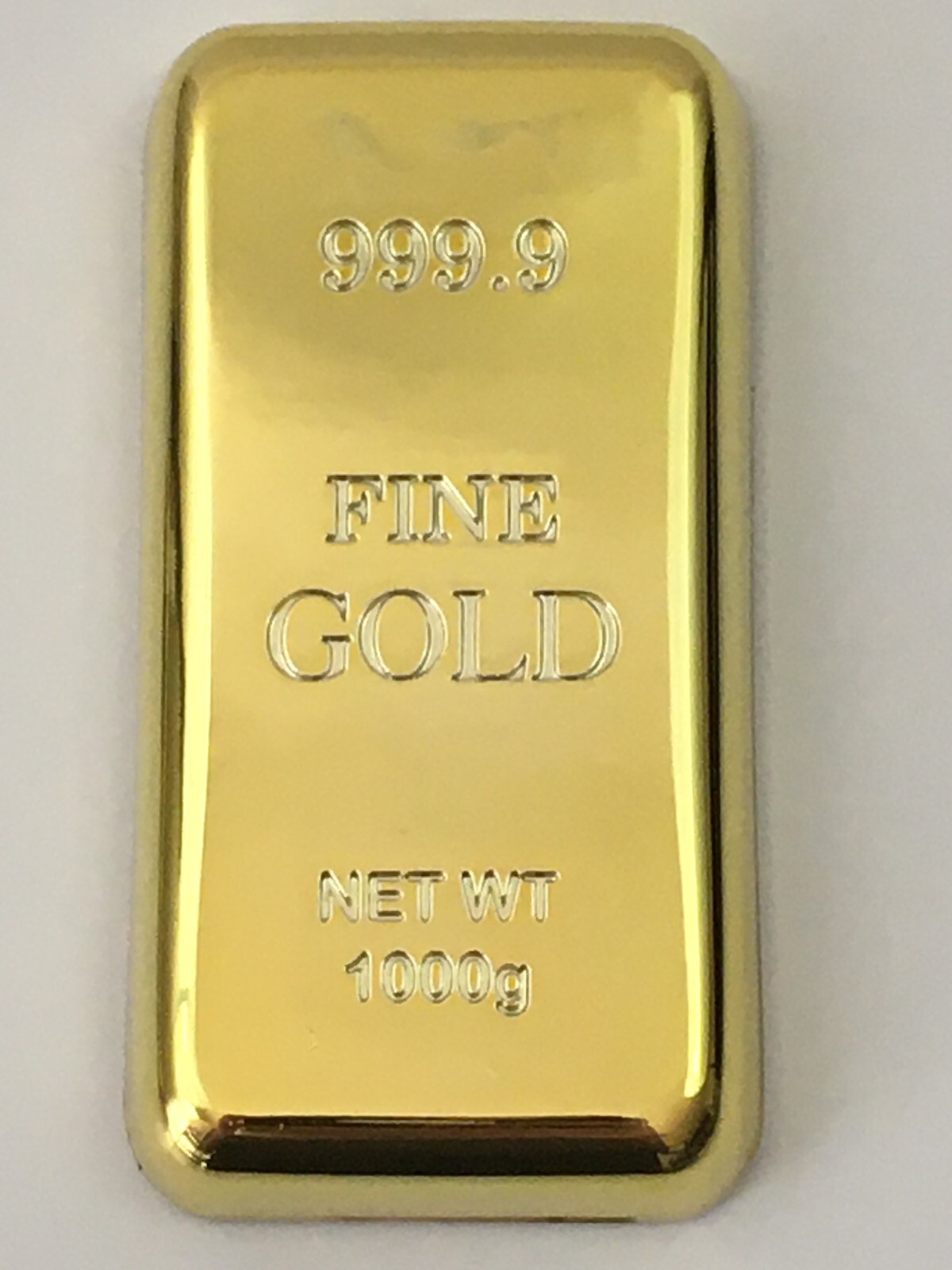 Fake Gold Bar Paperweight Gold Bullion Bar Paper Weight High Quality Prop