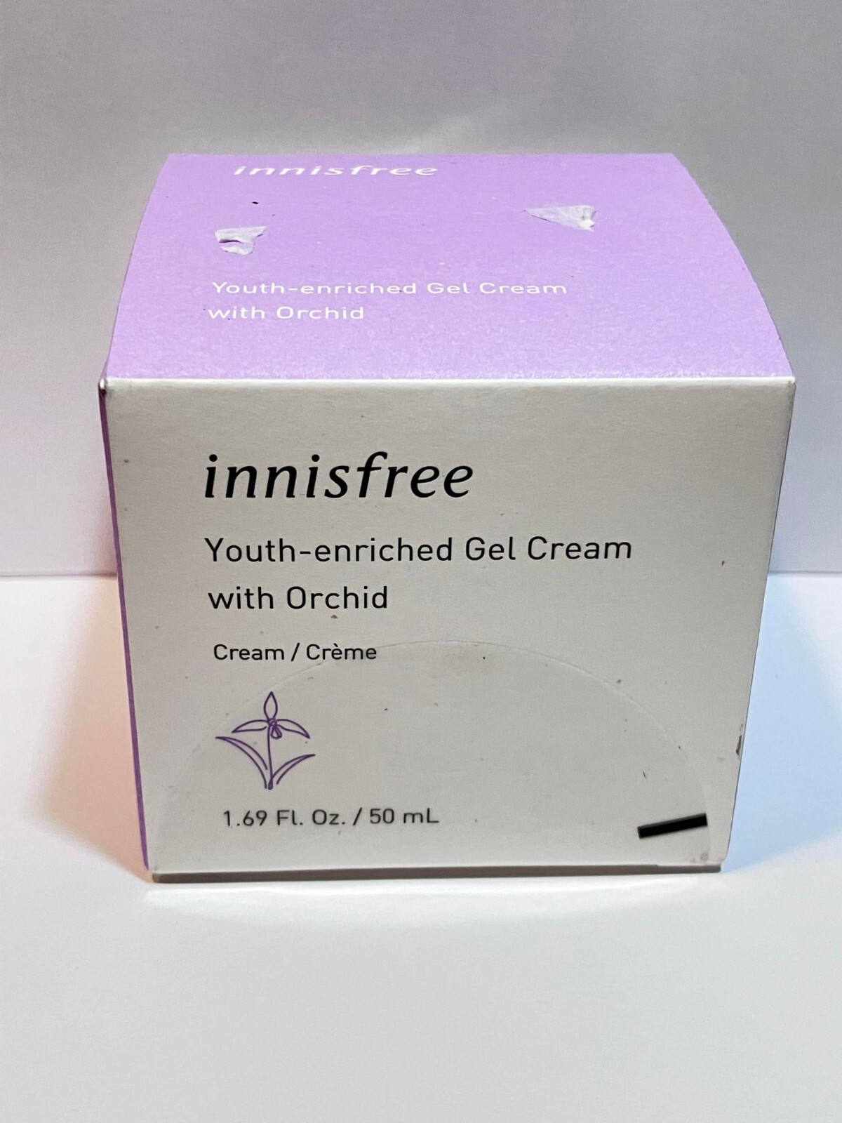 innisfree Youth-Enriched Gel Cream w/ Orchid 1.69oz/50ml NIB