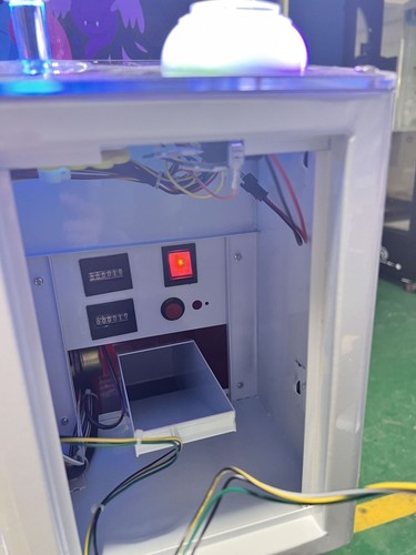 NEW Mini Claw Machine Arcade Premium Toy Plush with Bonus Box & Bill Acceptor