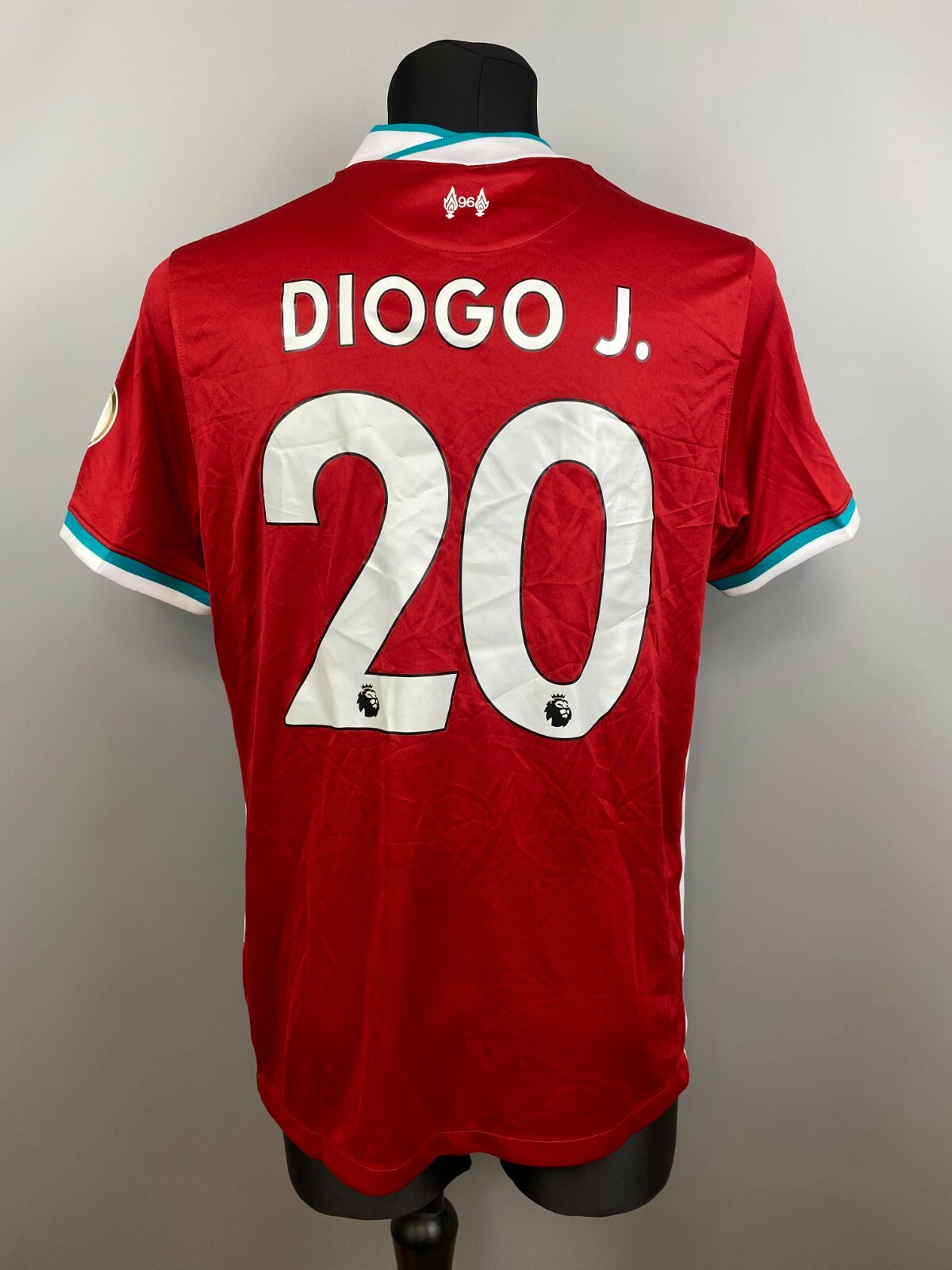 リバプールFC ジャージ Lサイズ DIOGO J. 20 Liverpool 2023-Home Diogo J. #20 Jersey Name Set-White