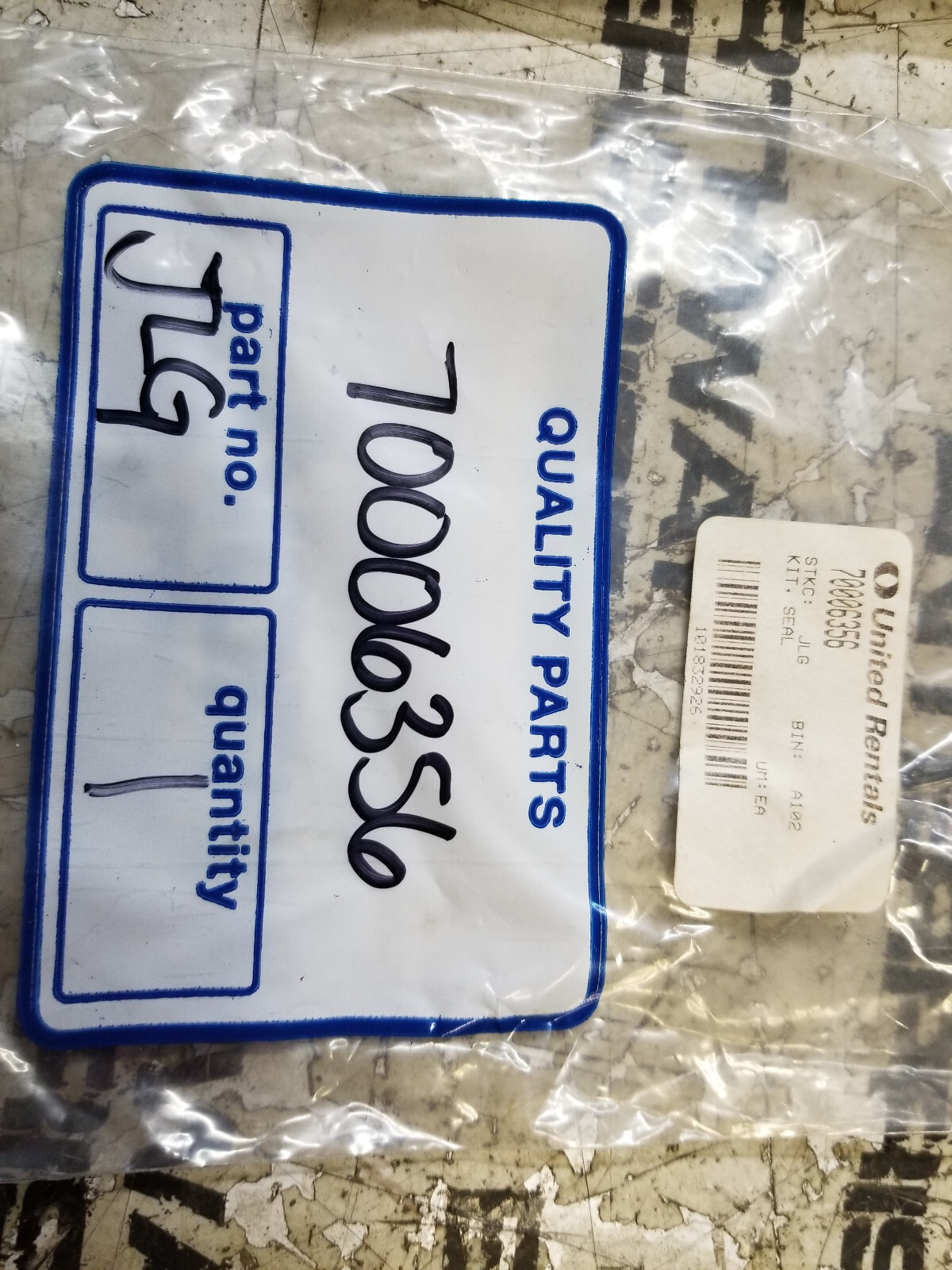 70006356 JLG SEAL KIT - Picture 3 of 4
