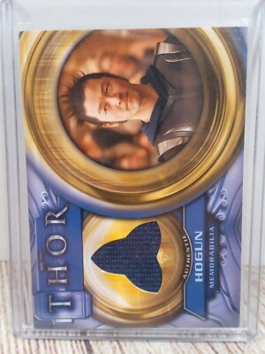 2011 Upper Deck Marvel Thor: The Movie Costume Memorabilia Hogun #F7