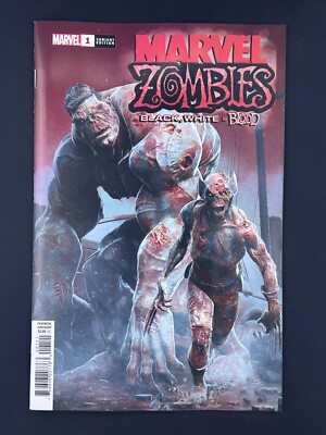 Marvel Zombies Black, White & Blood #1 Barends Variant (2023) NM Marvel Comics