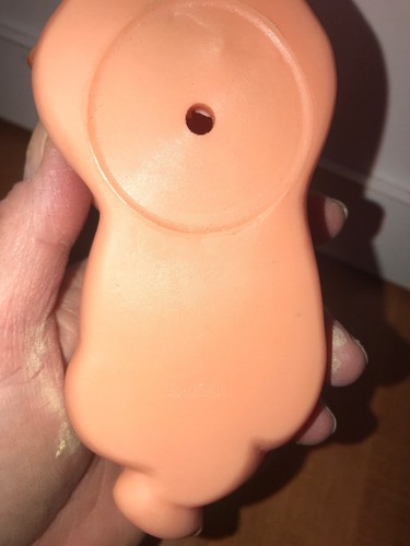 Vintage Kewpie Doll Lounging Resting Baby Molded Plastic Cupie Toy Taiwan