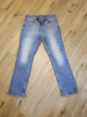 Old Navy Men's Jeans Regular Straight Fit Size 32 x 30 Blue Medium Wash Denim