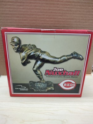 Cincinnati Reds Joe Nuxhall Commemorative Bronze Statue Stadium Giveaway NIB