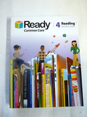 Ready Common Core 4 Reading Instruction and Workbook - New