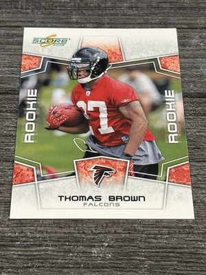 Thomas Brown (RC) 2008 Score Rookie #415 Falcons