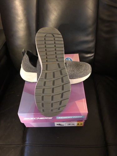 Skechers Women's Knit Mesh Stretch Fit Sparrow 2.0 Sporty Memory Foam Sneaker