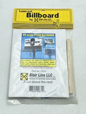 Blair Line LLC Laser-Cut Billboard #2434