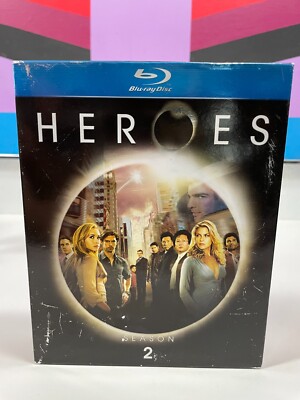 Heroes: Season Two  [Blu-ray] w/slipcover NBC Classic Television Series Sci-fi