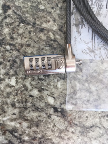 Laptop Security Cable Combination Lock Defconcl
