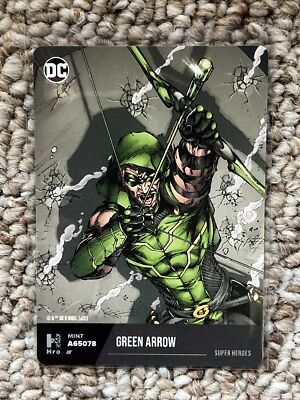 DC Hybrid Cards - Green Arrow - Physical Only - Mint Condition