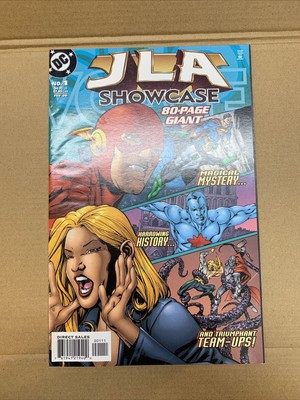 JLA SHOWCASE #1 FEBRUARY 2000 DC COMICS 80 PAGE GIANT FLASH AQUAMAN