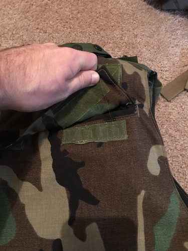 Woodland Camo Otv Point Blank Body Armor Small