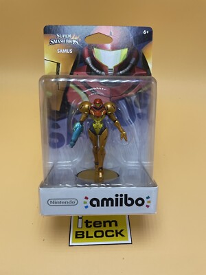 Nintendo Amiibo Super Smash Bros Samus Figure
