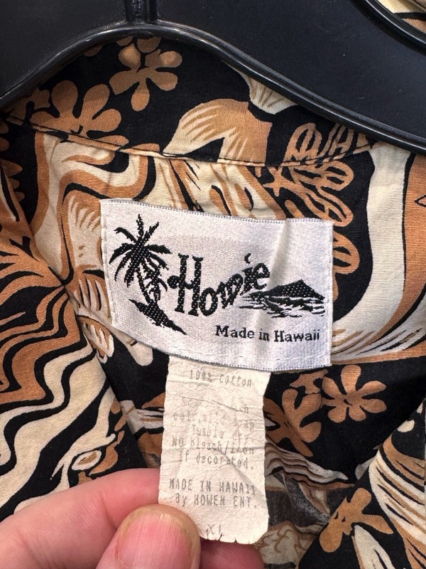 Howie Hawaii Fish Floral SHORT SLEEVE BUTTON UP SHIRT XL | eBay