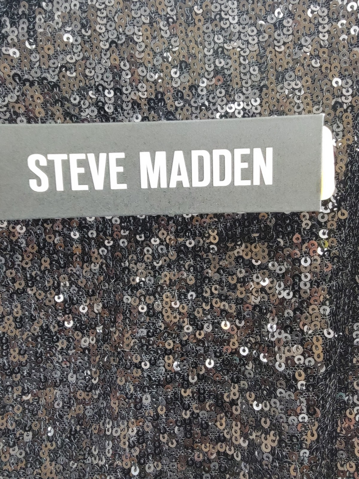 Steve Madden Delorean Sequined Mini Cocktail Dress Women's S Black Pullover - Picture 15 of 16