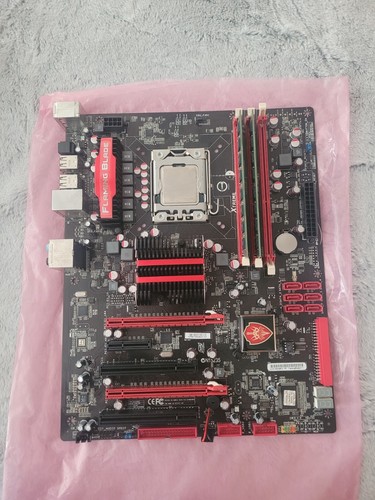 FOXCONN FlamingBlade　LGA1366　i7 920付き Video Review: Foxconn FlamingBlade Socket 1366 Motherboard