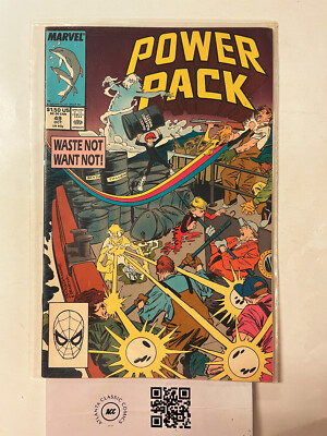 Power Pack #49 VF Marvel Comic Book Simonson Brigman Fastastic Four 15 HH9