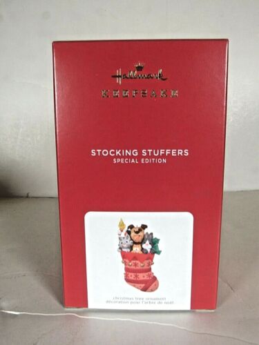 2021 Special Edition Repainted Red "Stocking Stuffers"  Hallmark ornament