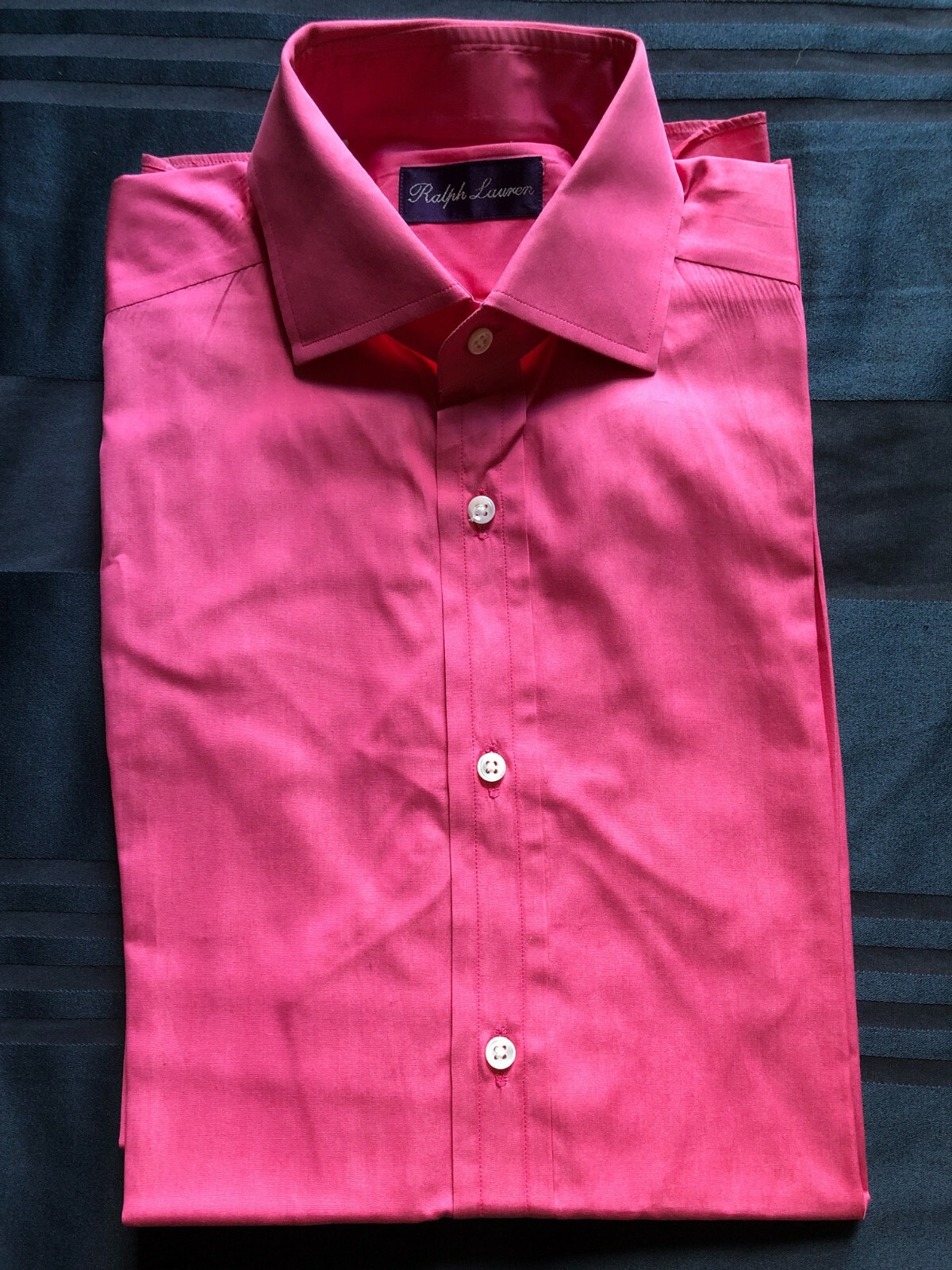 Ralph Lauren Purple Label 14.5 Tailored/Slim Fit Fuchsia